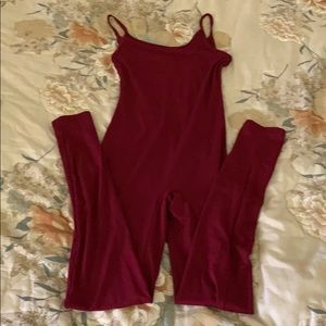 Spaghetti strap jumpsuit